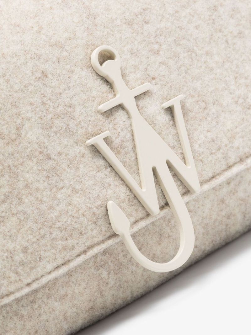 Off-white Anchor Midi Felt Shoulder Bag