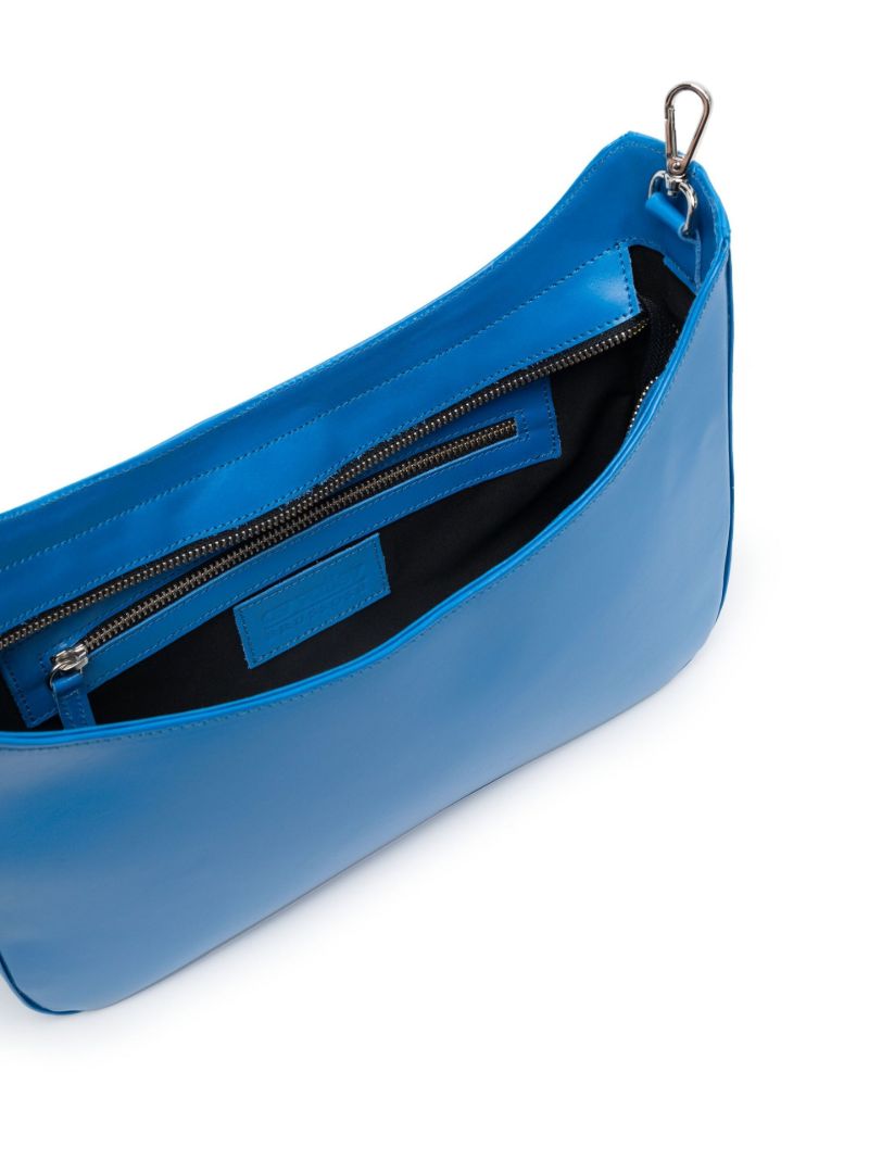 Blue Soul Control Leather Shoulder Bag