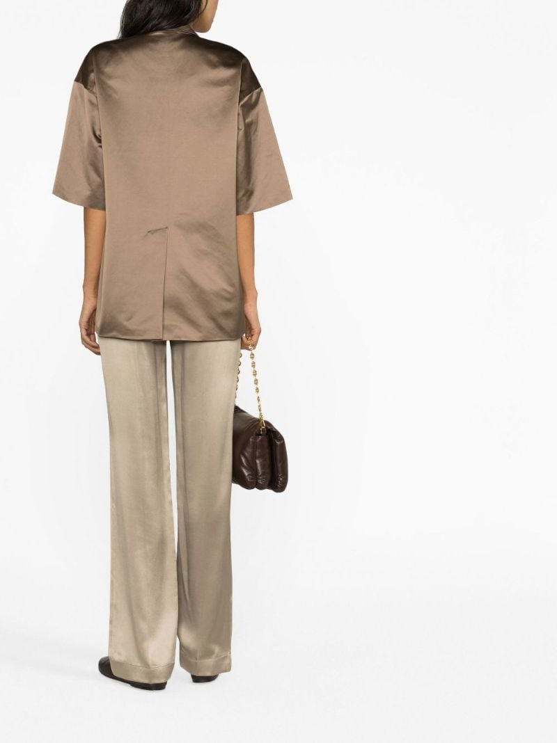 Brown Maissa Short Sleeve Shirt