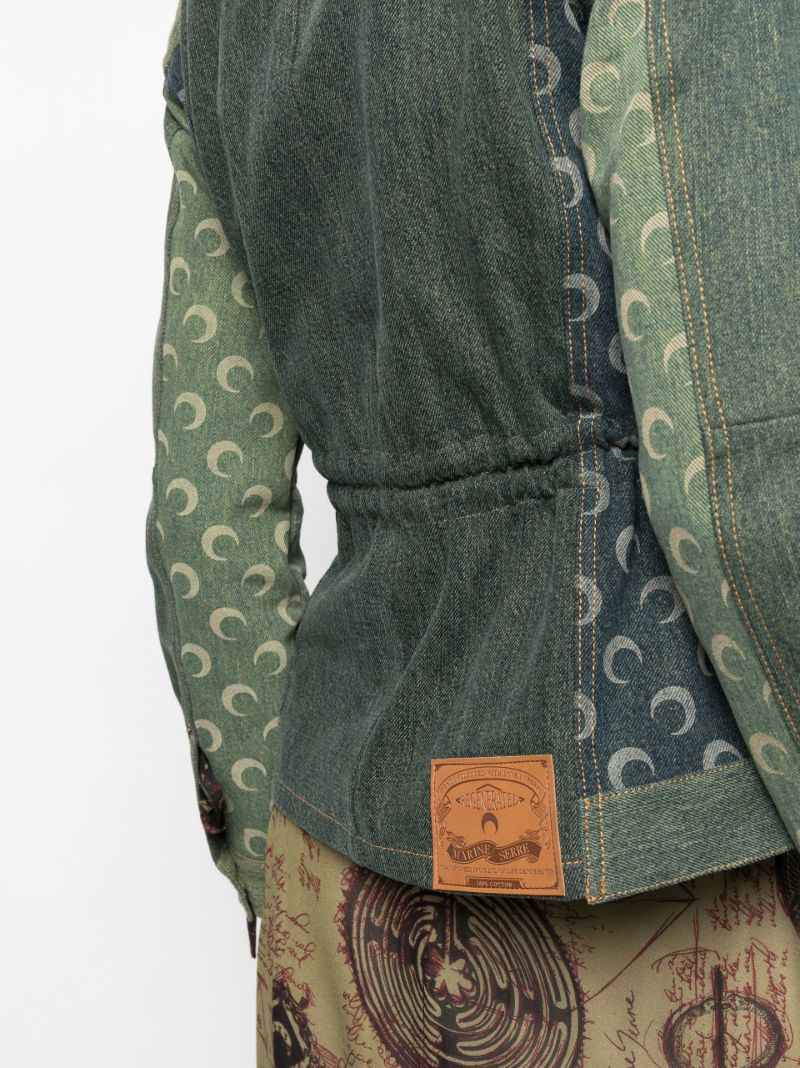 Green Petrichor Denim Jacket