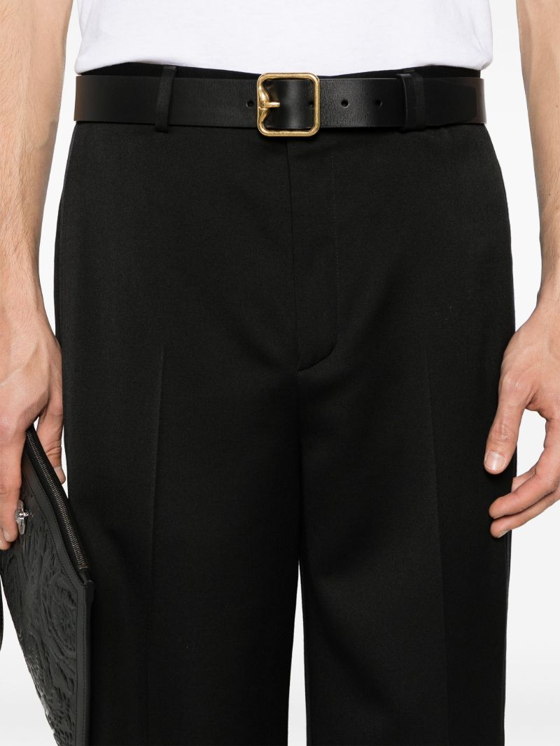 Black Wide-leg Trousers