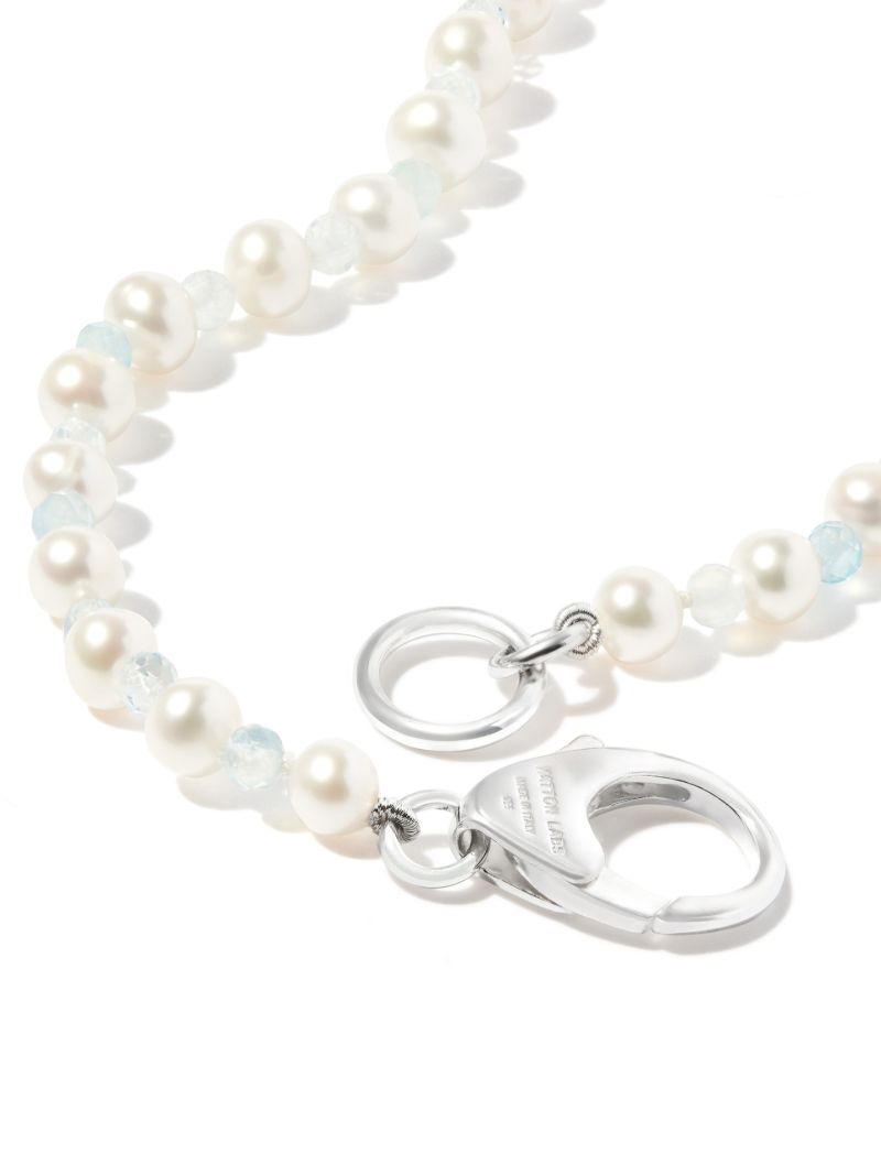 Sterling Silver Pearl Necklace
