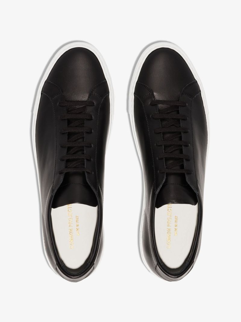 Black Achilles Low Top Sneakers
