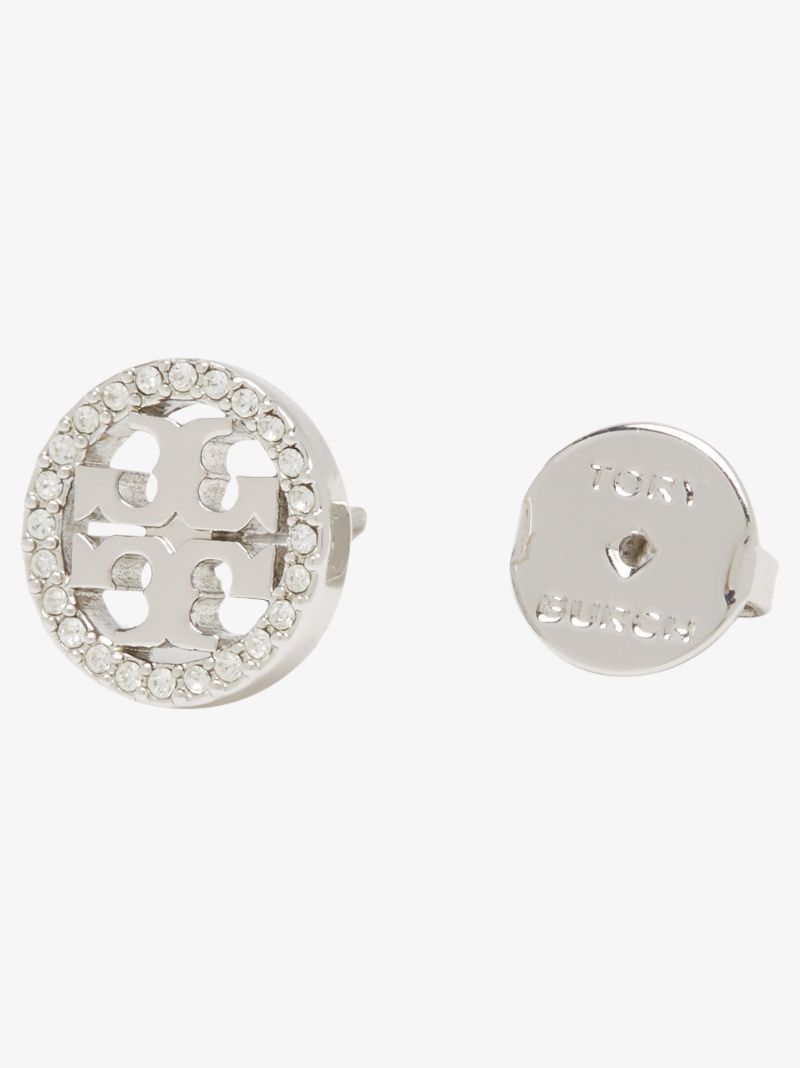Silver-tone Miller Stud Earrings