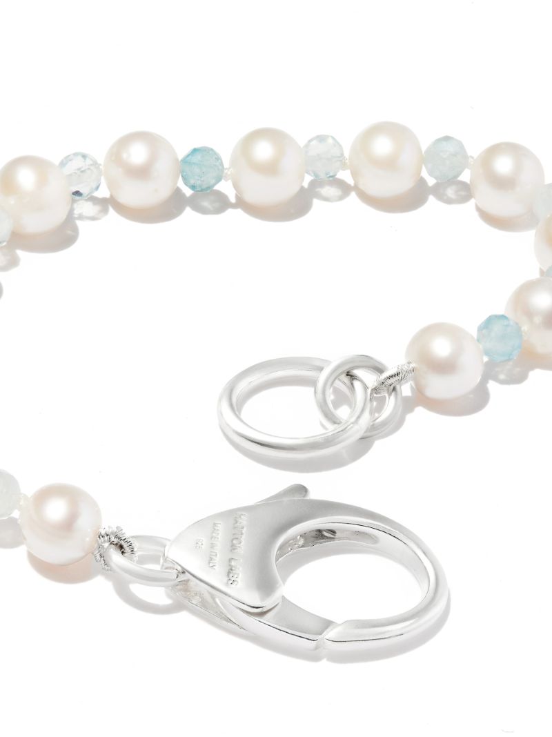 Sterling Silver Pearl Bracelet