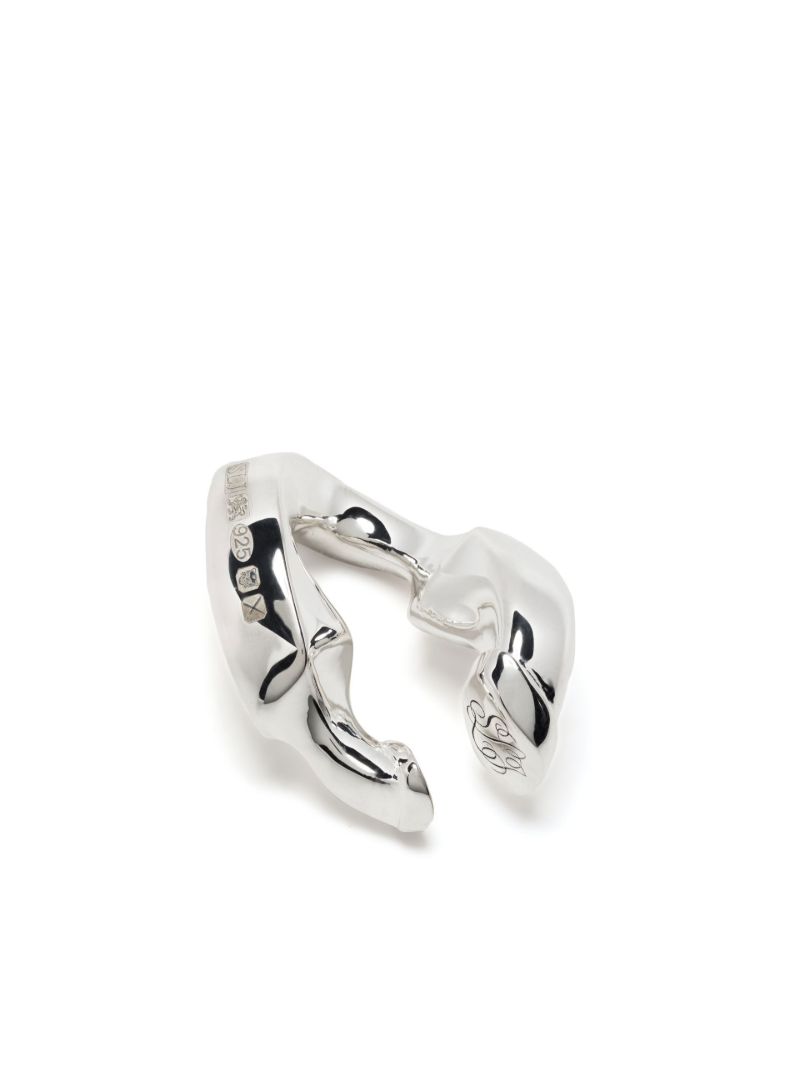 Sterling Silver Surban Ear Cuff