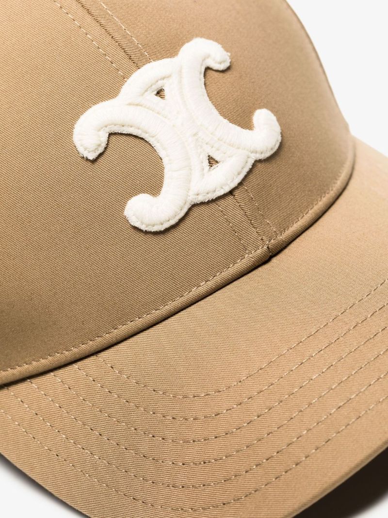 Neutral Triomphe Cotton Gabardine Baseball Cap