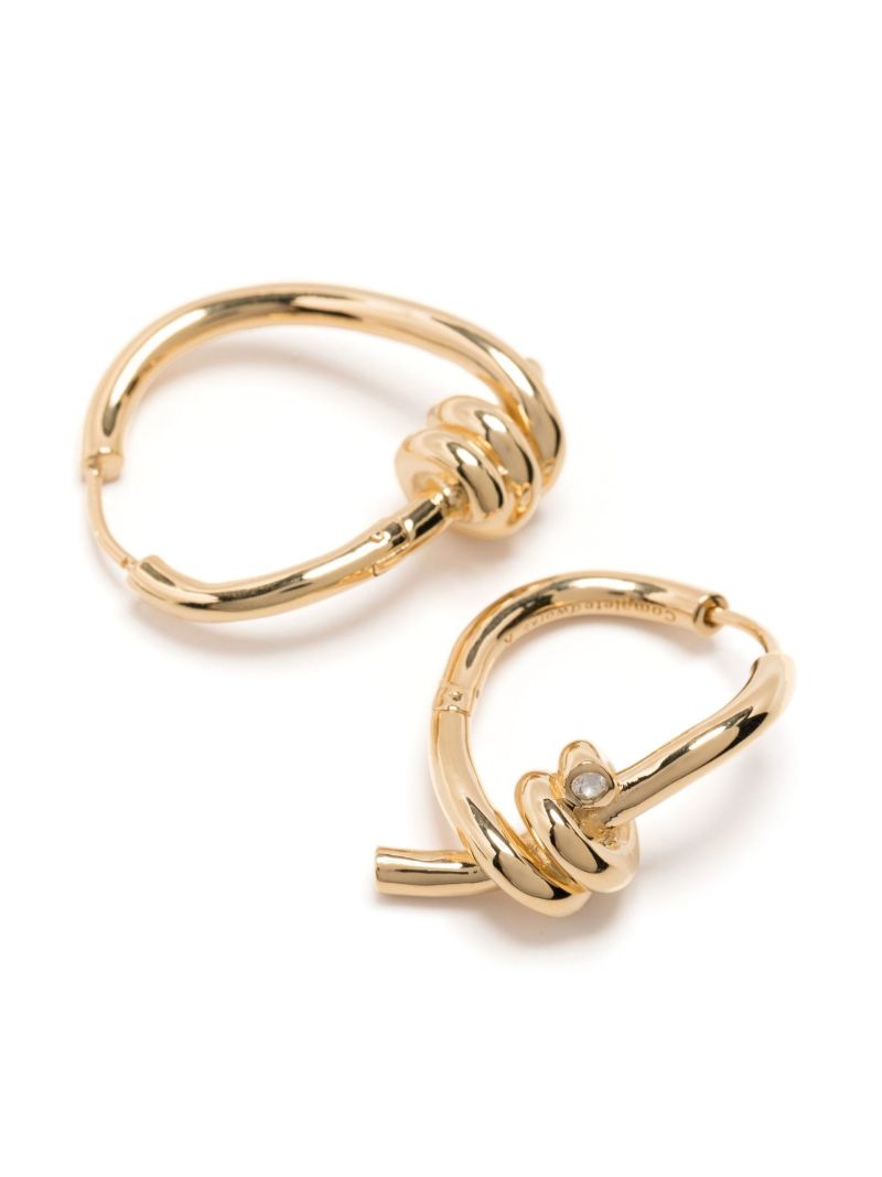 Gold Vermeil the Freedom to Imagine Ii Hoop Earrings