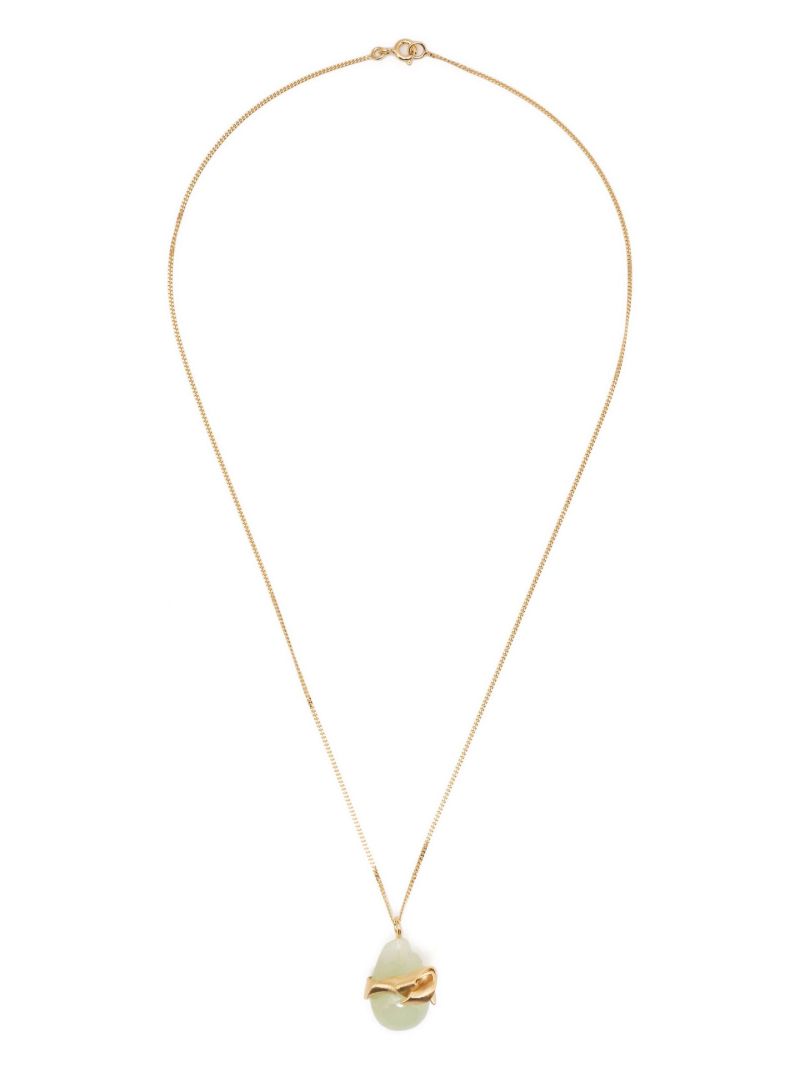 Gold Vermeil Frozen Gesture Necklace