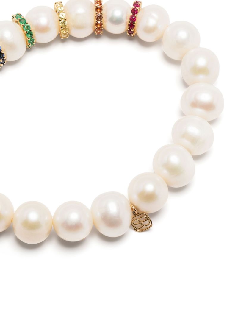 14k Yellow Gold Pearl Bracelet