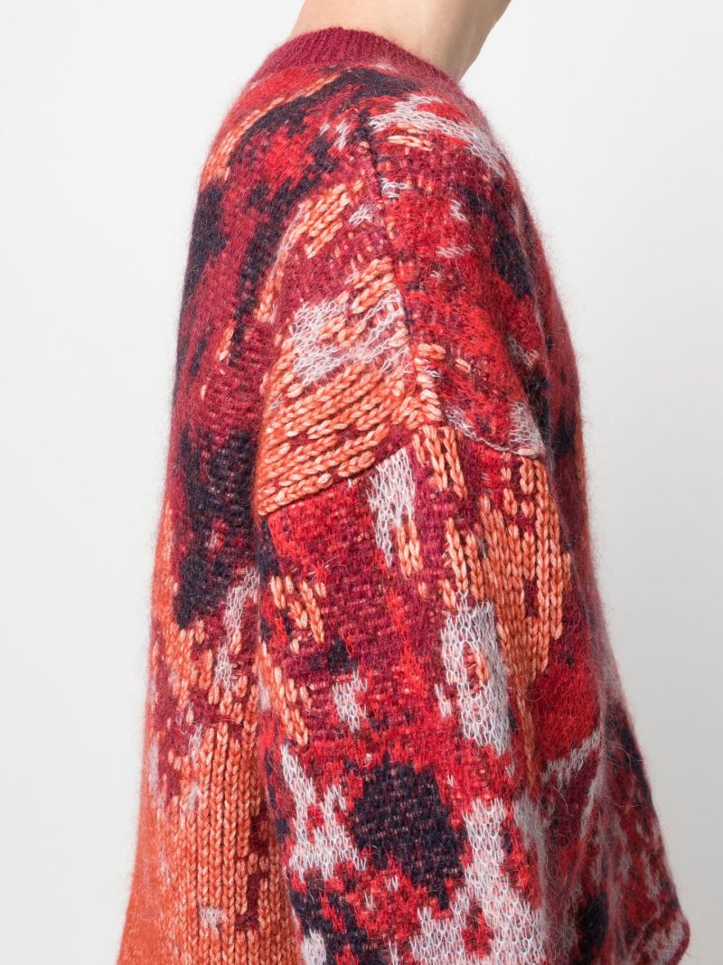 Red Tilgath Knitted Sweater