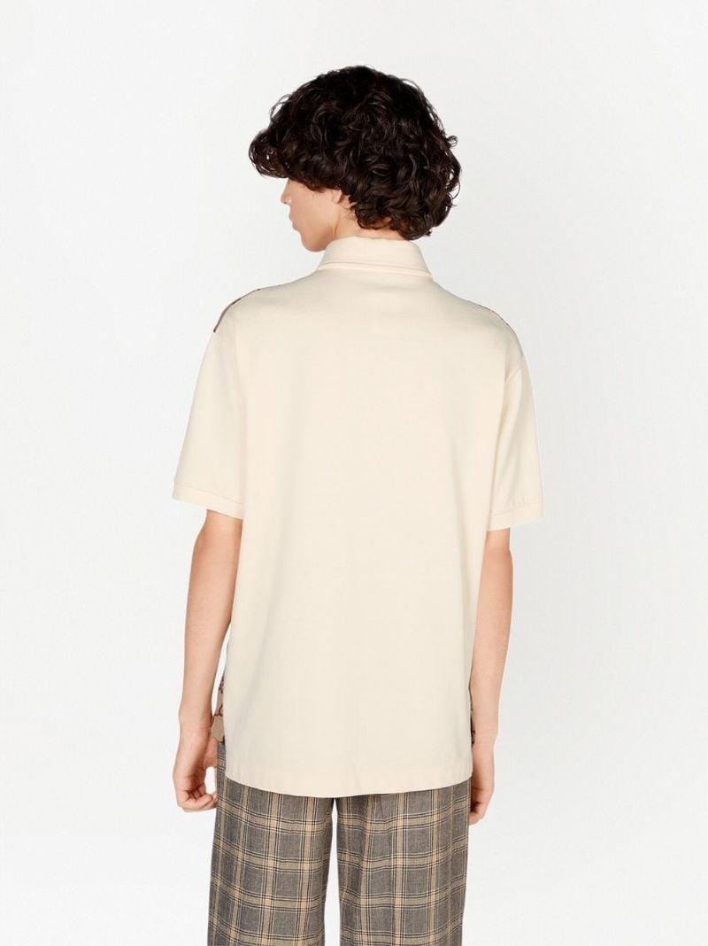 Neutral Maxi Gg Monogram Polo Shirt