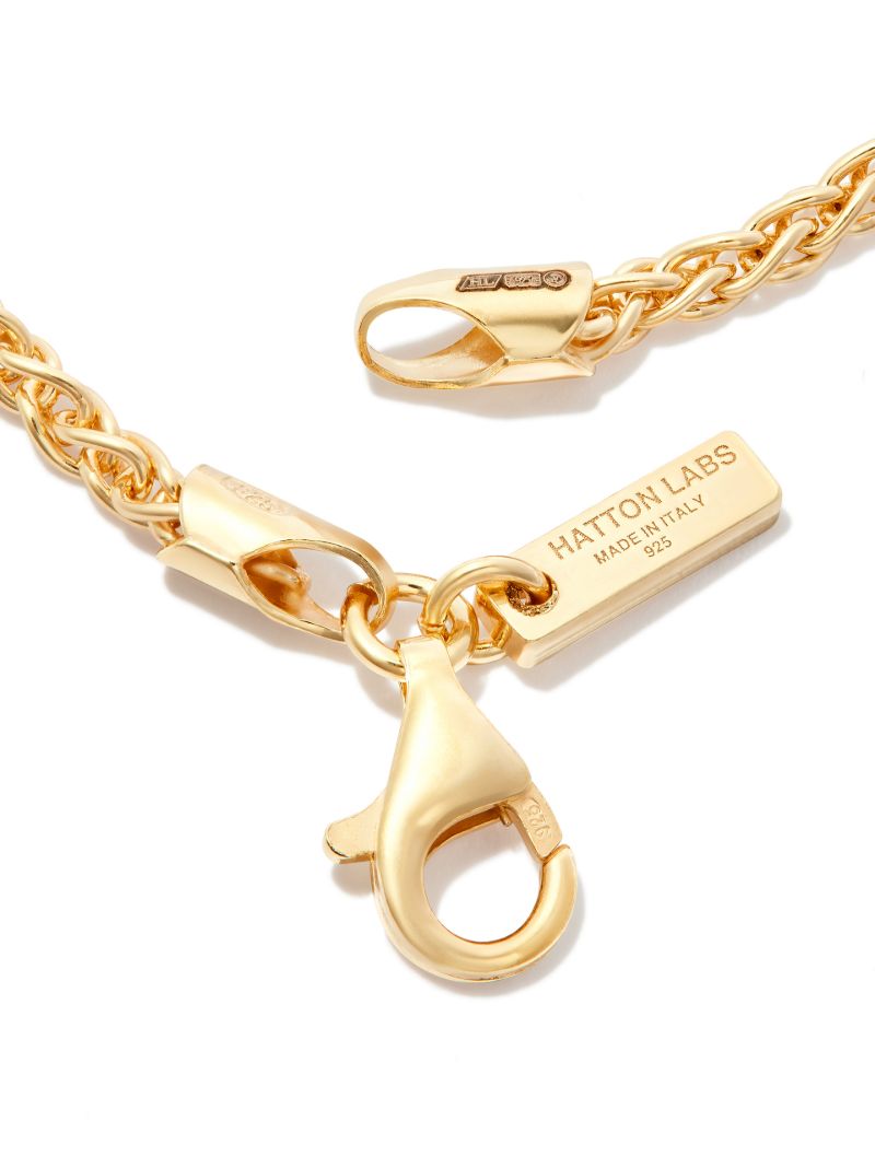 Gold-plated Rope Bracelet