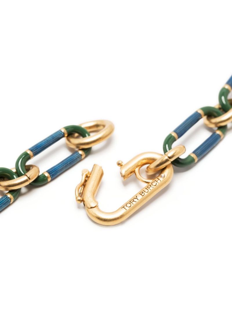 Gold-tone Roxanne Chain-link Necklace