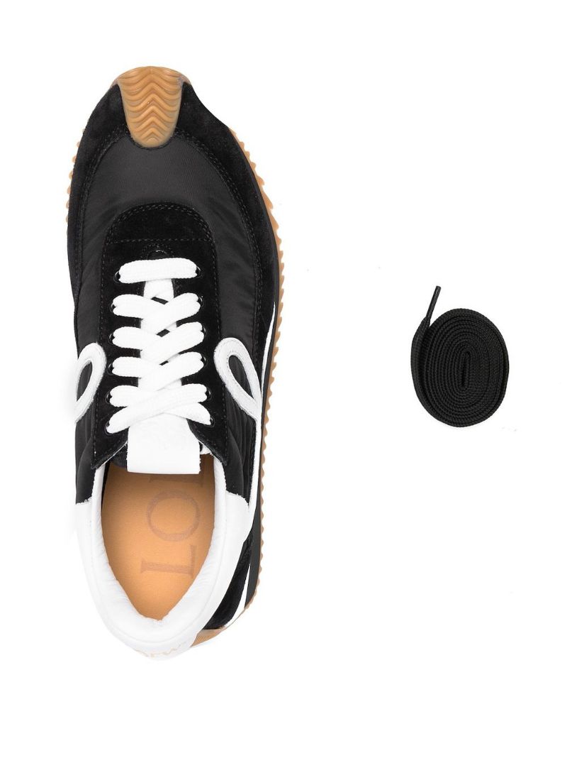 Black Flow Runner Sneakers