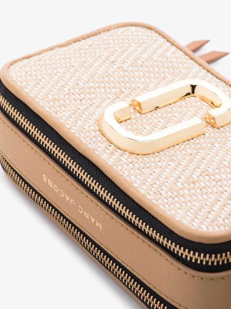 Neutral the Mixed Media Snapshot Cross Body Bag