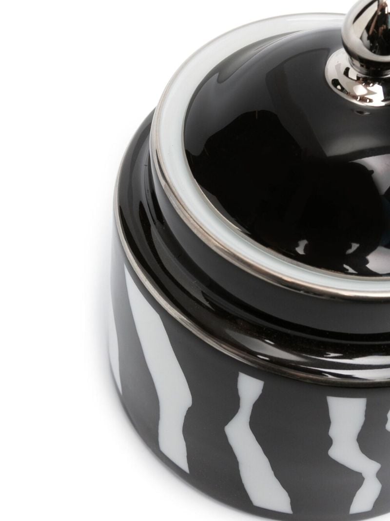 Black Zebra Sugar Bowl