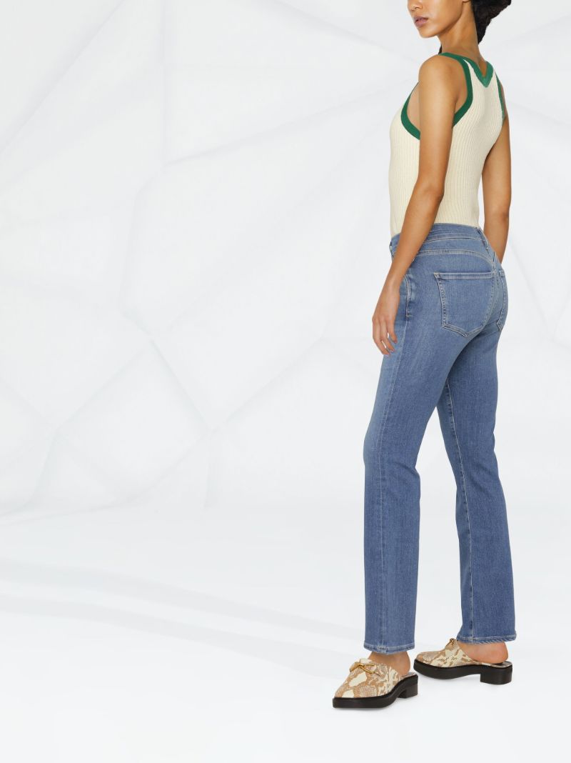 Blue Lilah High-rise Bootcut Jeans