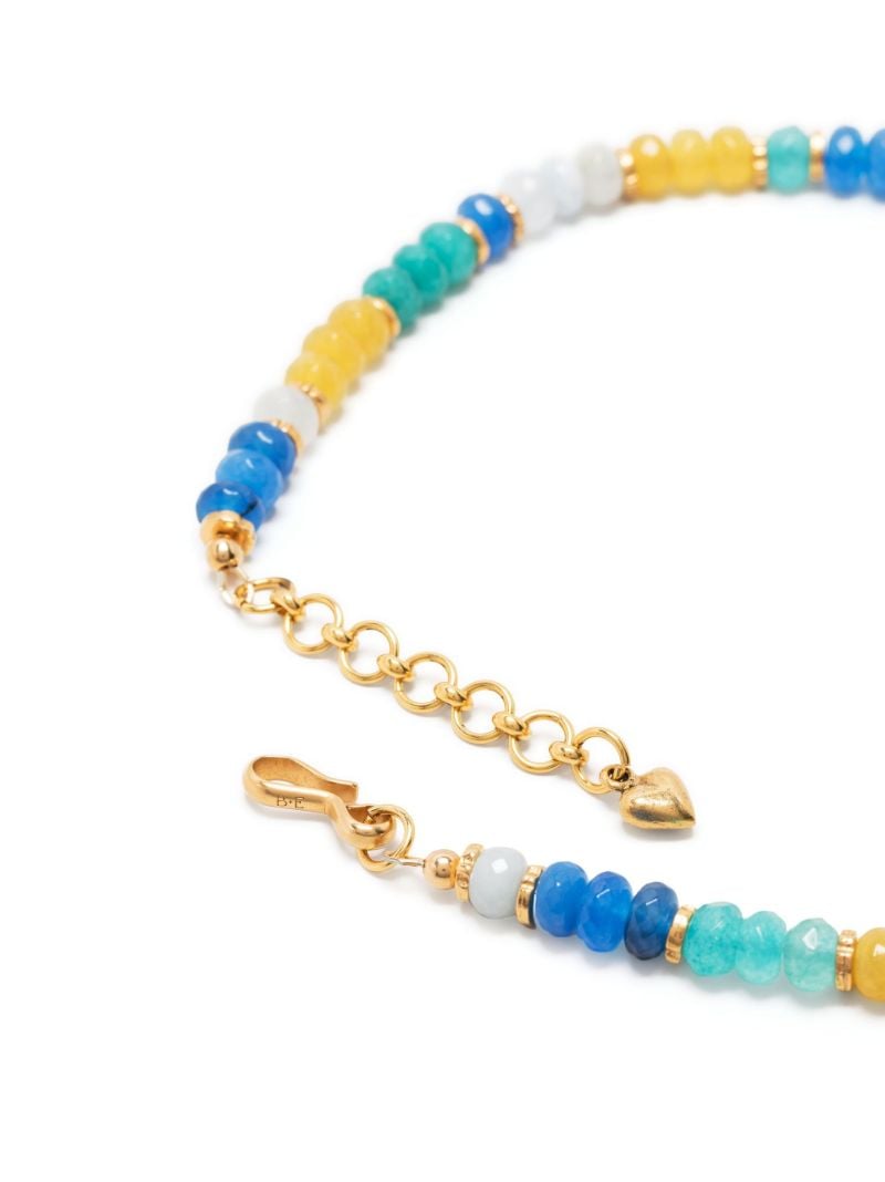 Gold-plated Beaded Necklace
