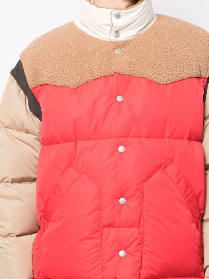 Brown Down-filled Puffer Coat