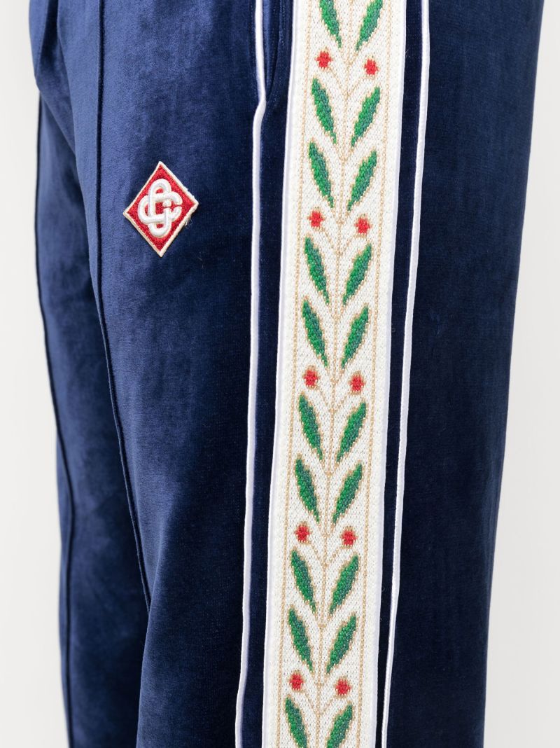 Blue Laurel Track Pants