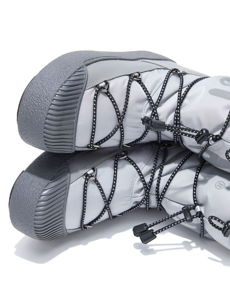 Grey Icon Low Ankle Boots