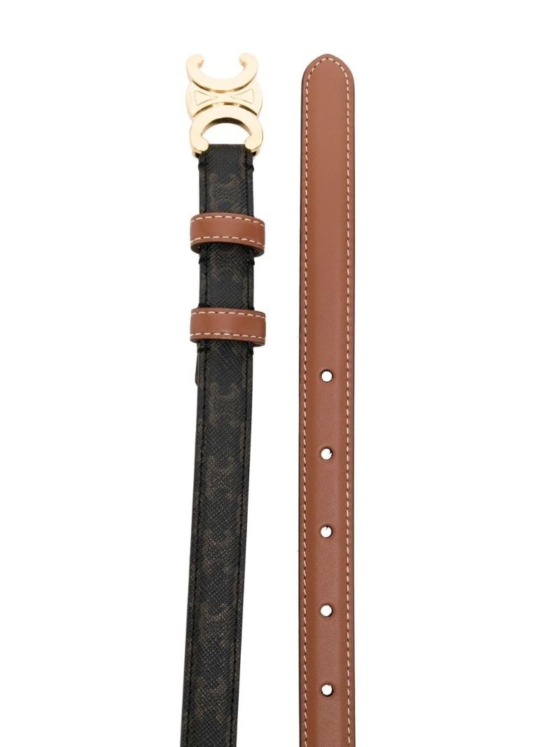 Brown Small Triomphe Belt