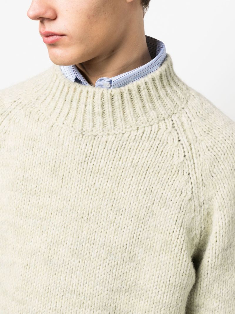Green Botanical Dye Sweater