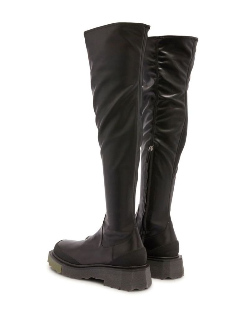 Green Knee-high Boots