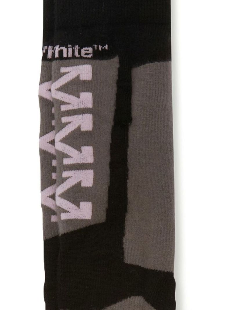 Black Ski Arrow Intarisa Socks