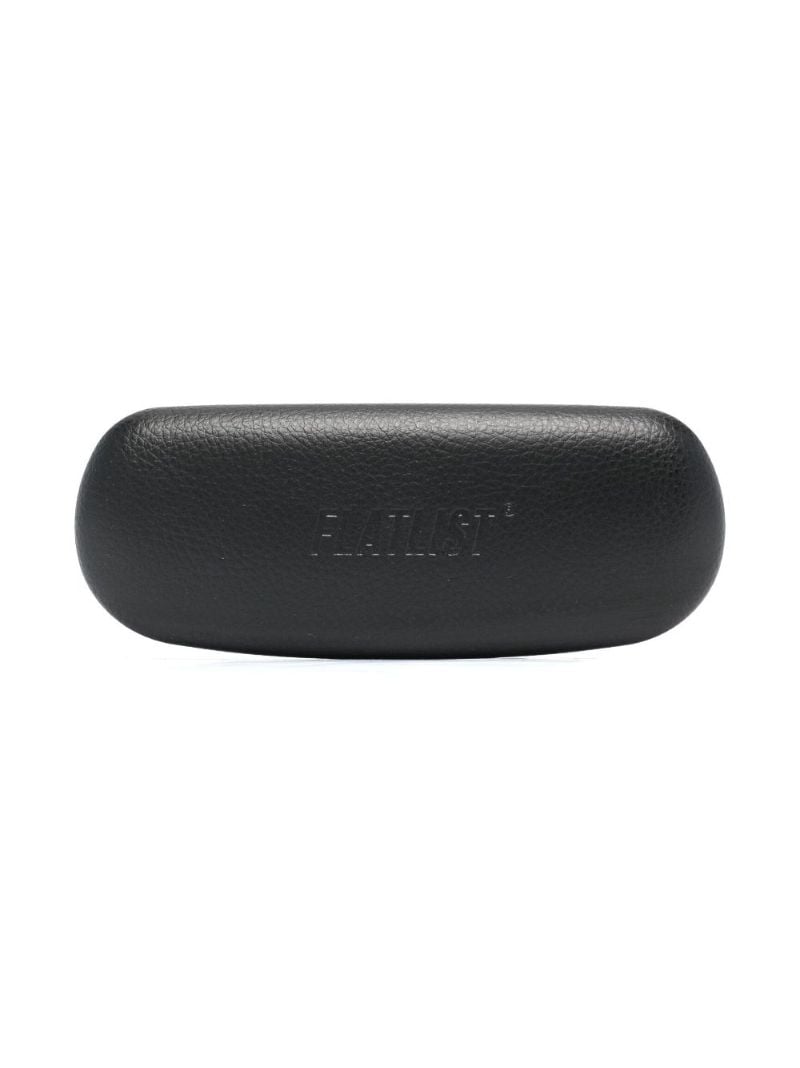 Black Eddie Kyu Oval-frame Sunglasses