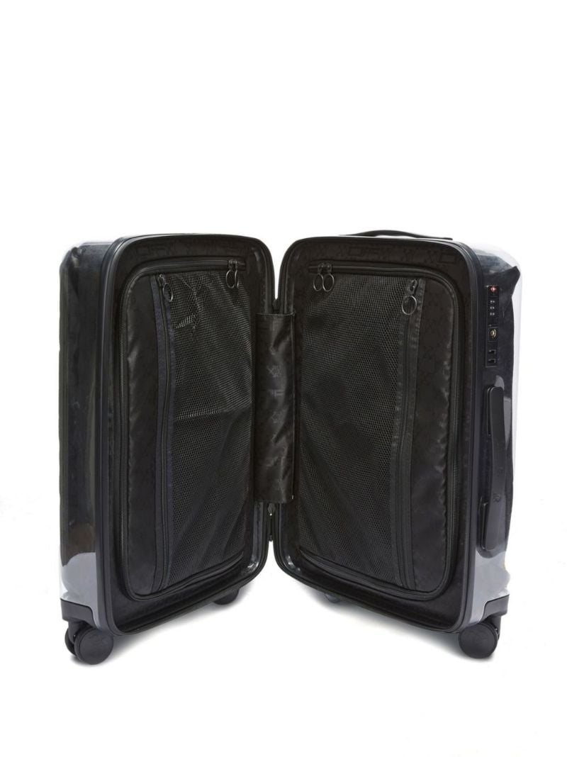 Grey "for Travel" Suitcase