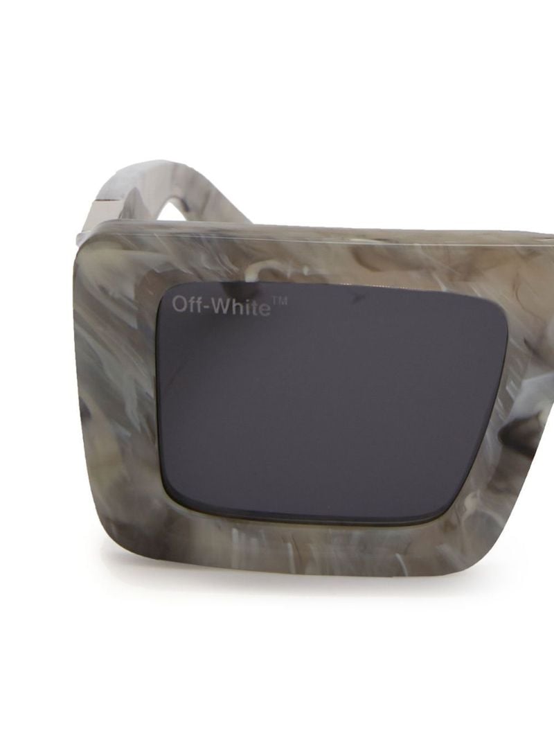 Grey Leonardo Square Sunglasses