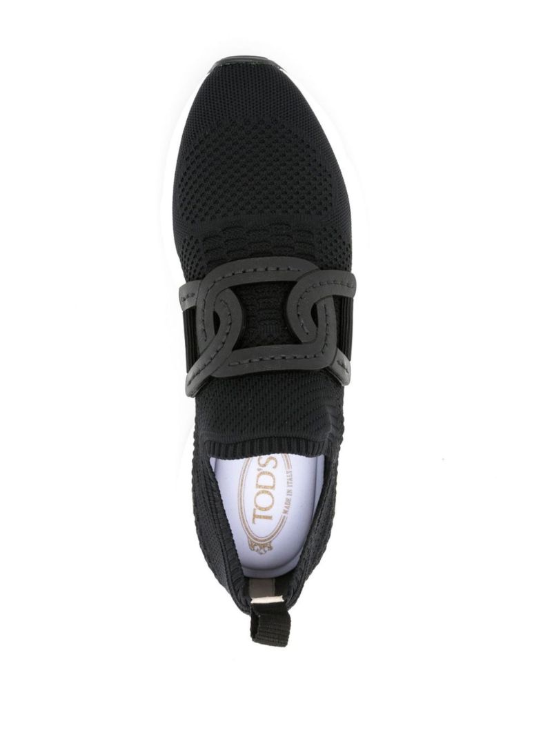 Black Kate Slip-on Sock Sneakers