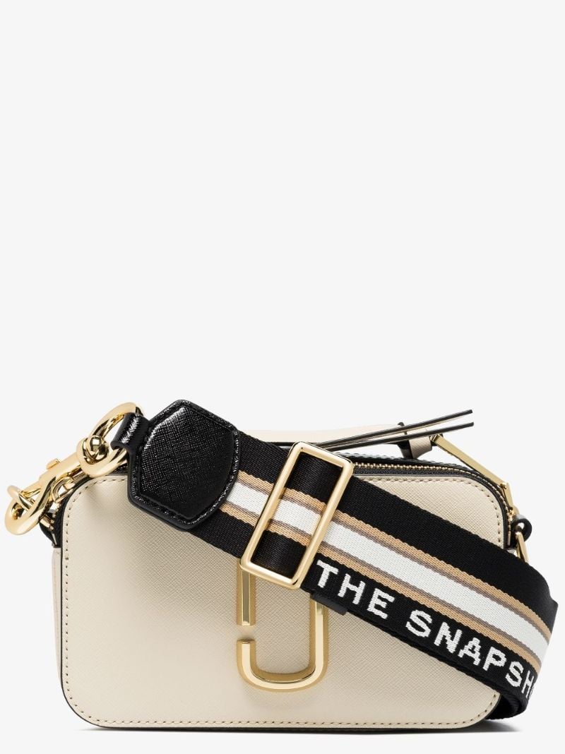 Cream the Snapshot Leather Cross Body Bag