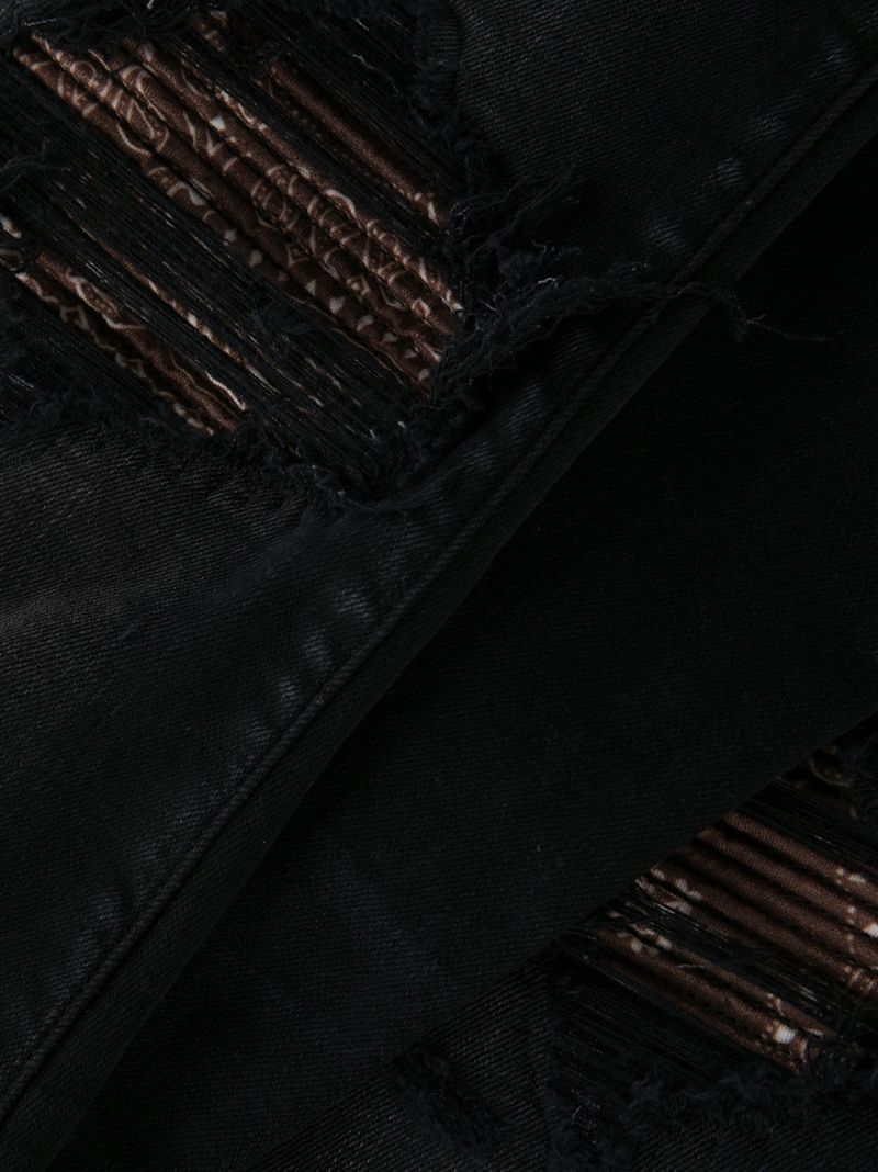 Black Mxi Bandana Skinny Jeans