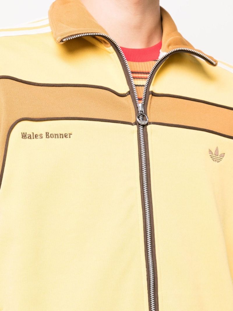 X Wales Bonner Yellow Panelled Track Jacket