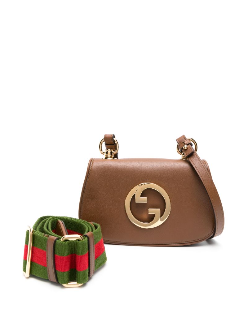 Brown Blondie Mini Leather Shoulder Bag