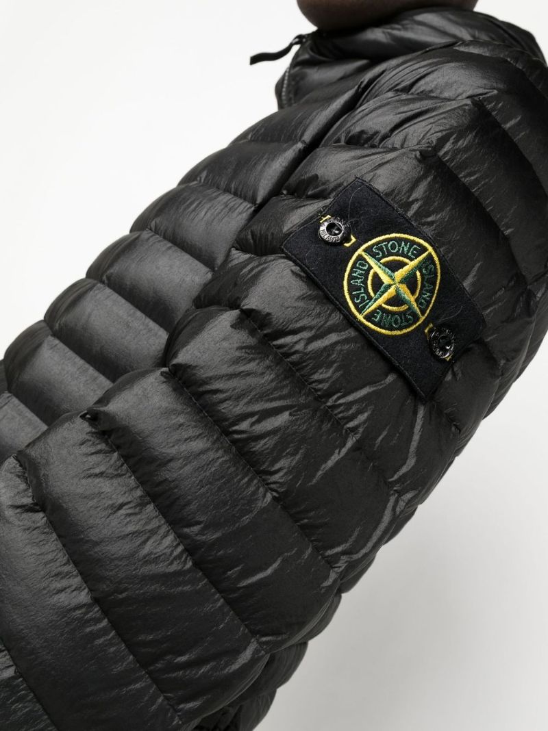 Black Padded Down Jacket