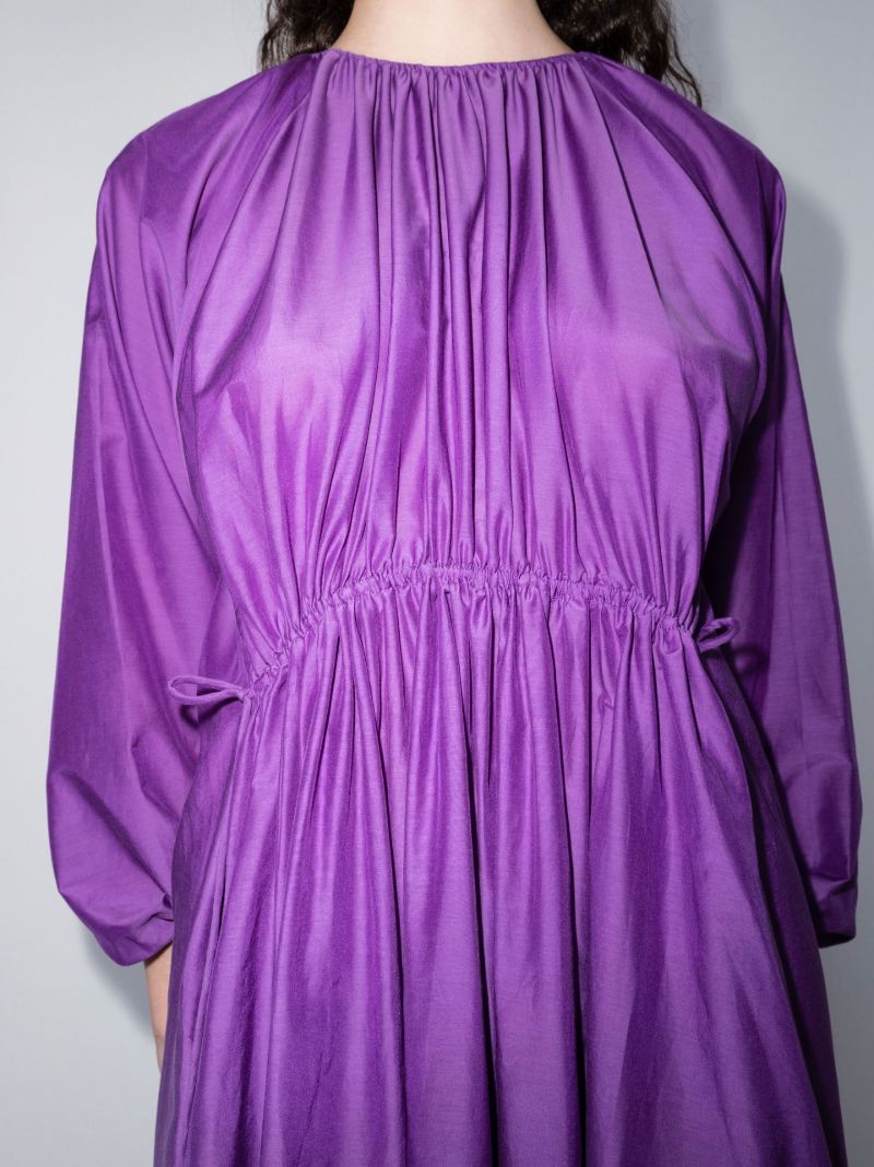 Purple Channel Organic Cotton Midi Dress