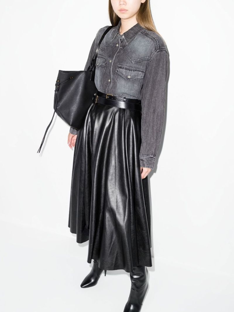 Grey Taniami Denim Shirt