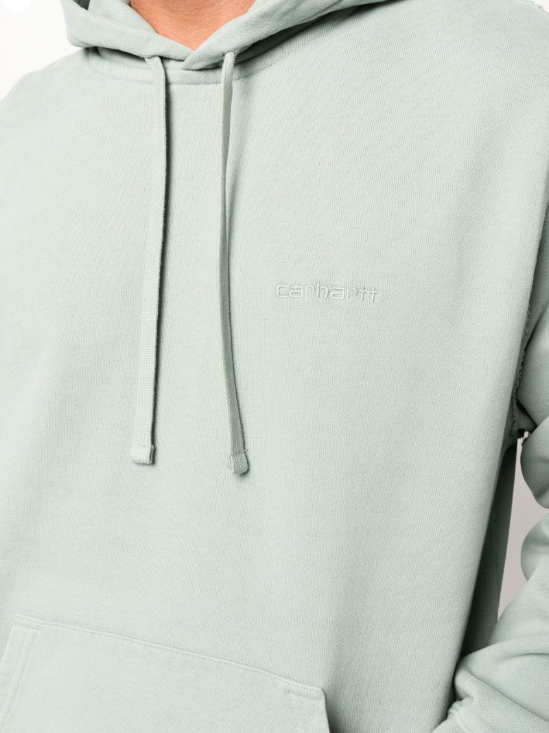 Green Marfa Cotton Hoodie