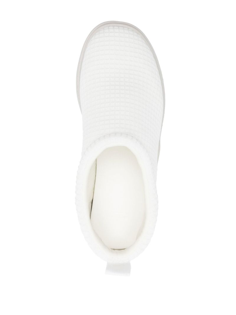 White Guru Waffle Slippers
