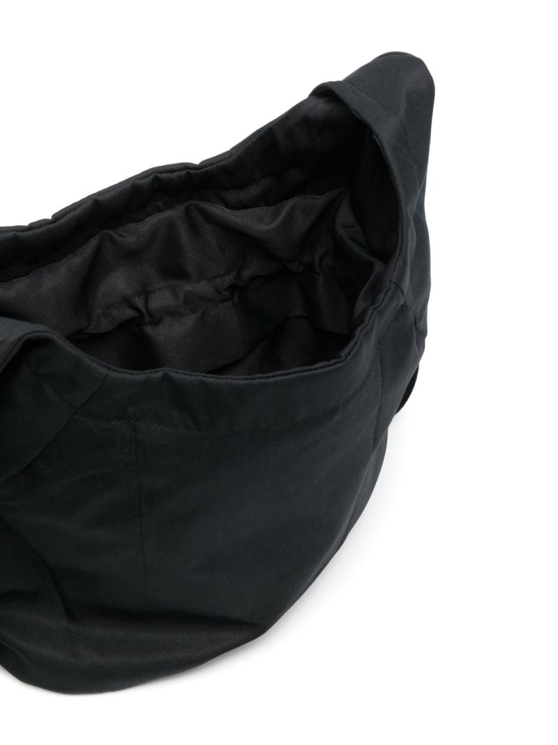 Black Sharp Cross Body Bag