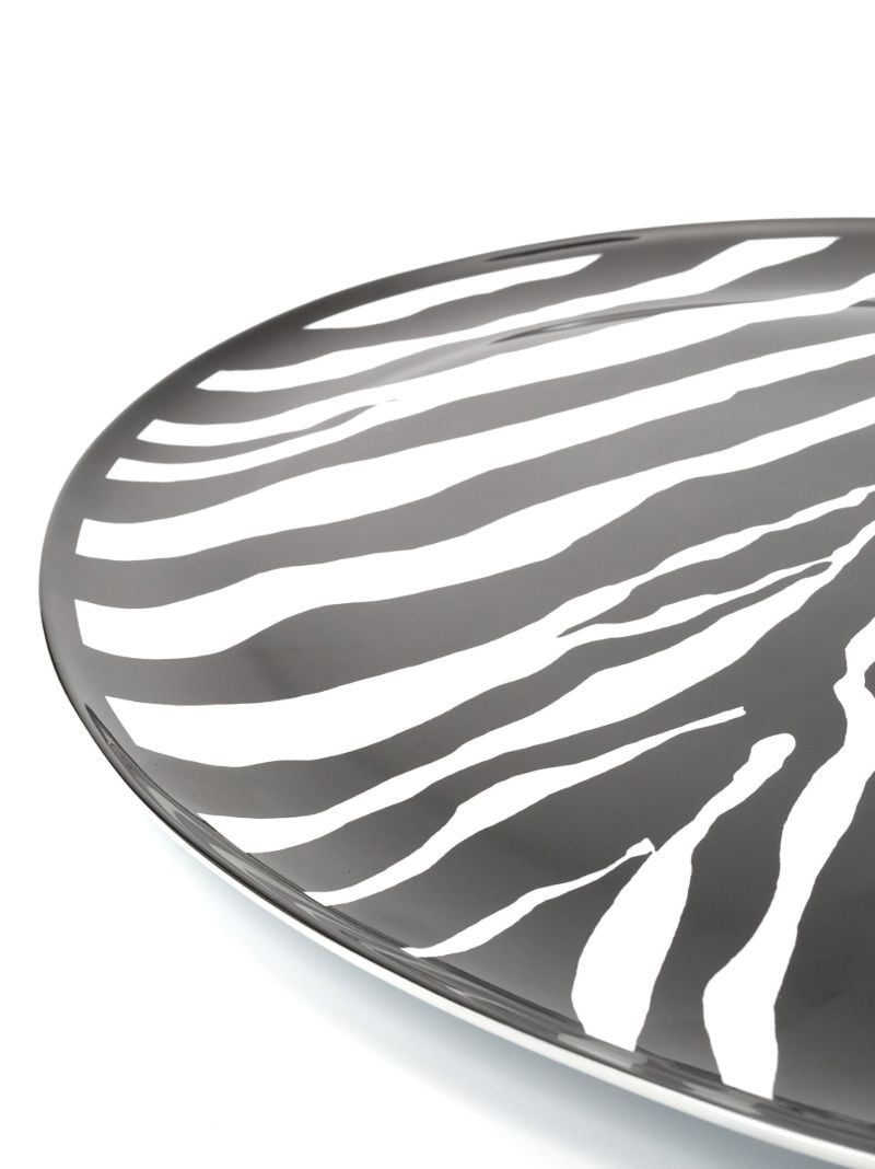 Black and White Zebra Serving Platter