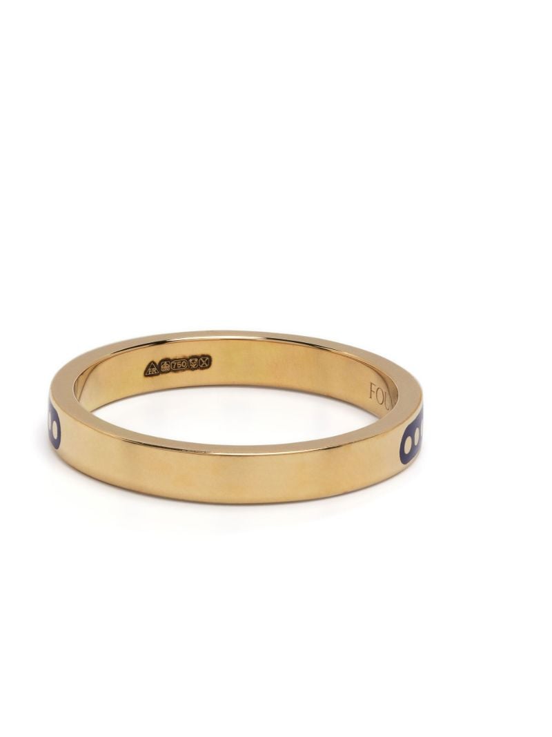 18k Yellow Gold Karma Ring