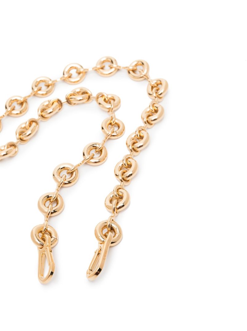 Gold-tone Donut Bag Chain Strap