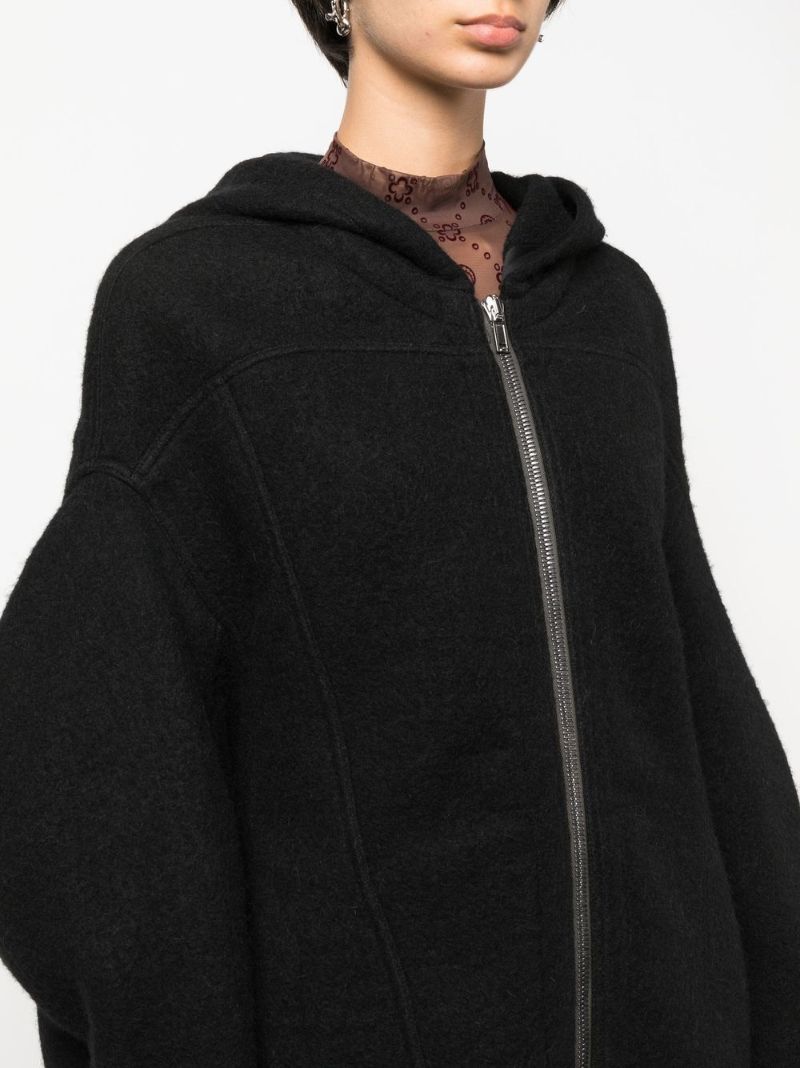 Black Hooded Jacket