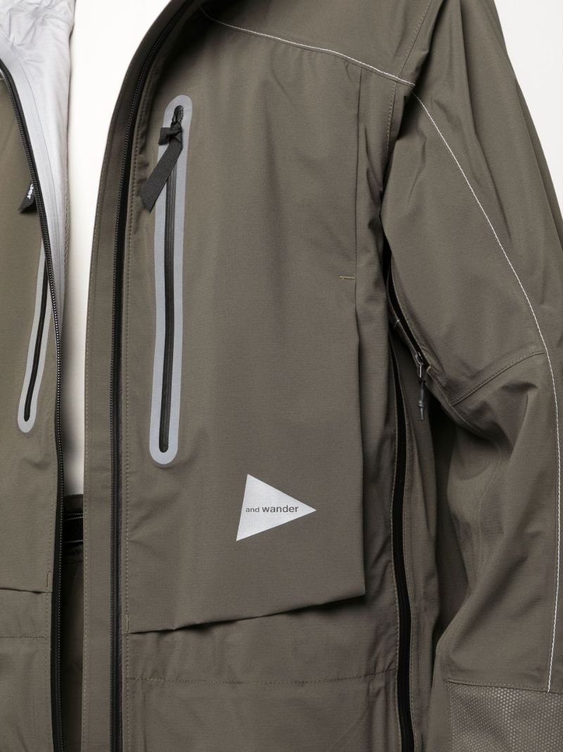 Green Pertex Shield Rain Jacket