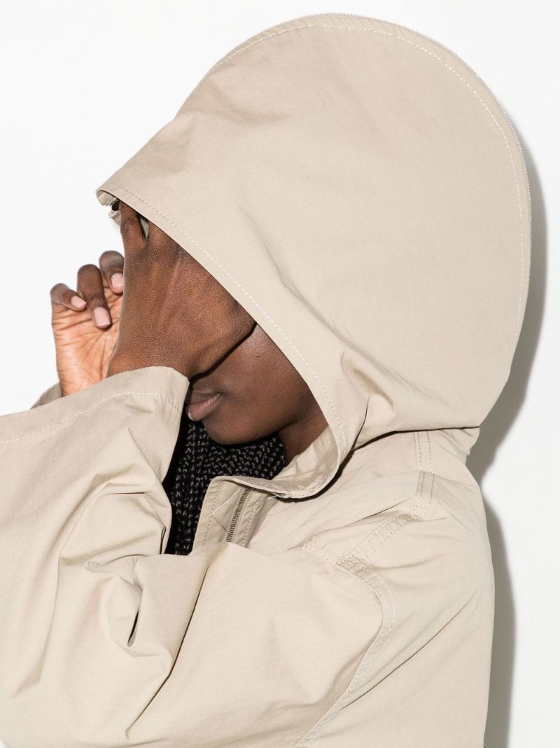 Neutral Anagram Hooded Cotton Parka